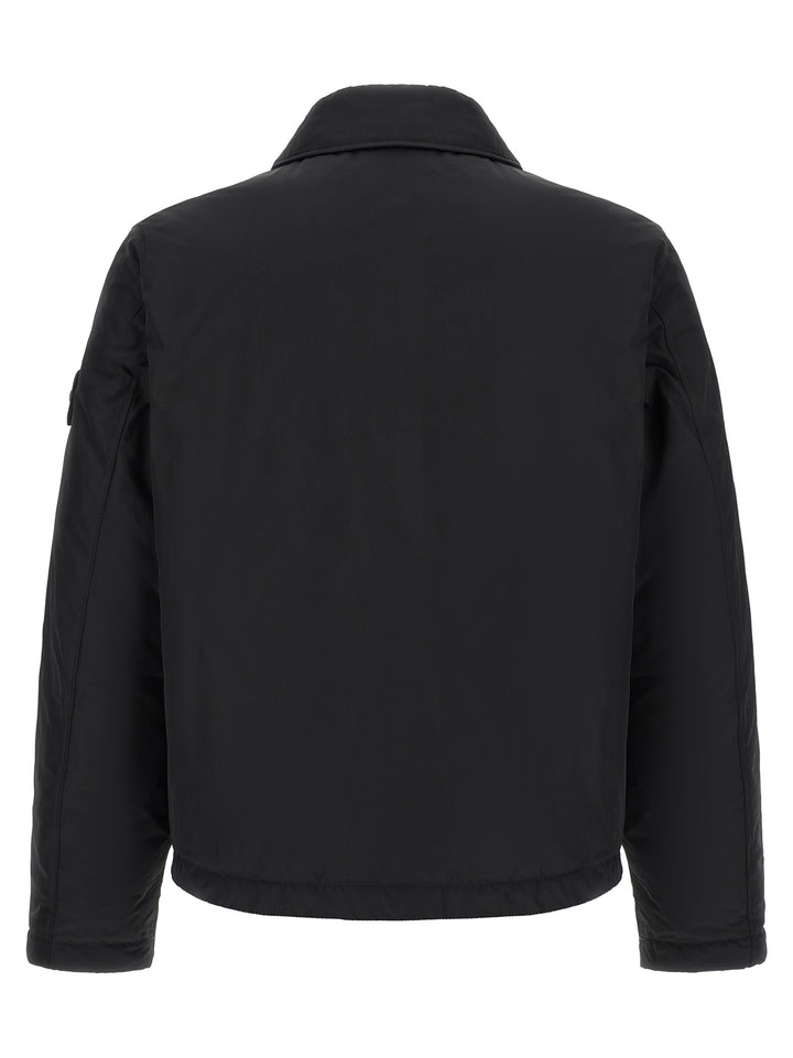 Stone Island Padded Overshirt Puffer Jackets - Black | 8436a9ccbb25742af864f6e07435830490b346a8