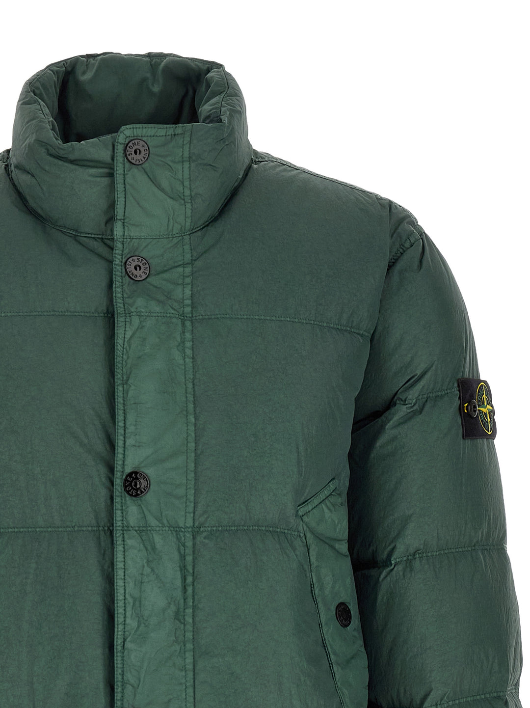 Stone Island 4100109 Puffer Jackets - Green | 12a4f604175e9eb0fed34e429d2c0a286941a4c4