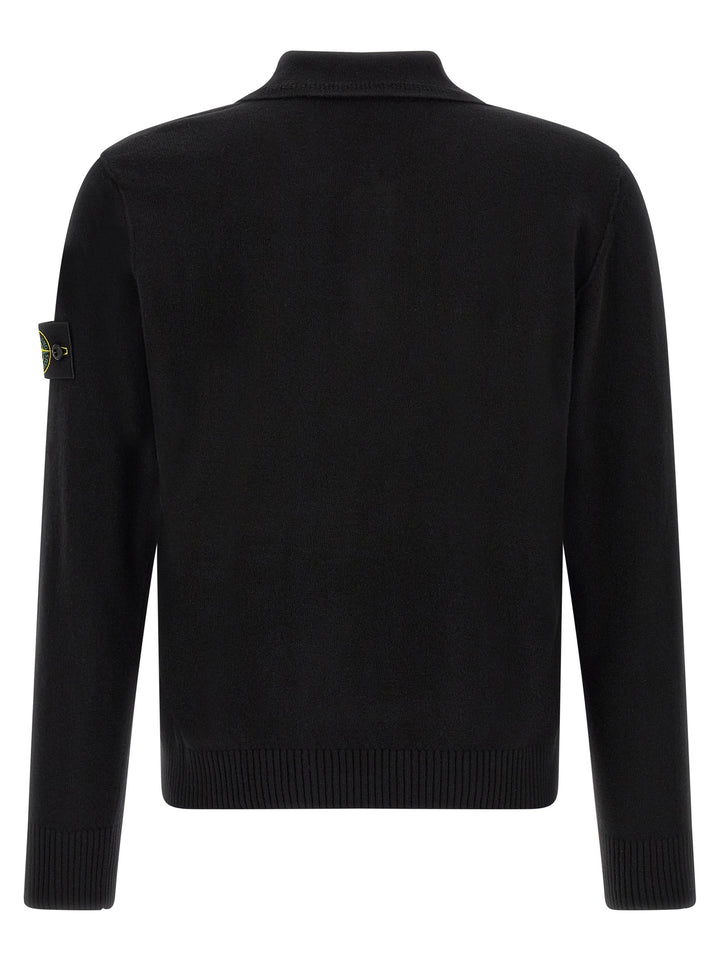 Stone Island Badge Stone Island Polo - Black | 07ab6d69cd9ea51e1ec4bb86232a727820896078