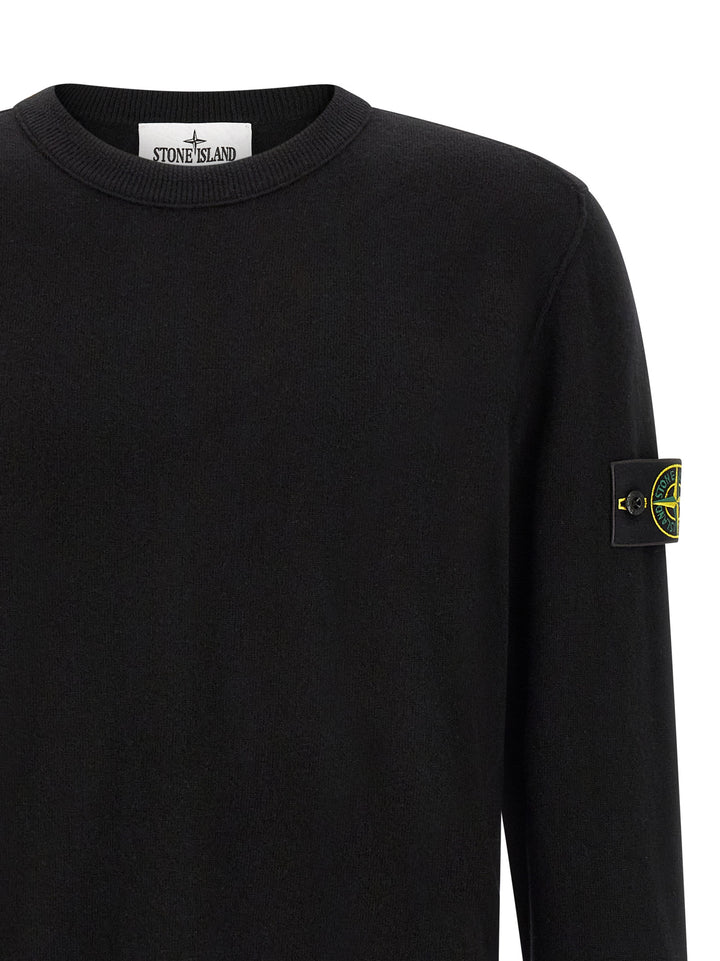 Stone Island Badge Stone Island Sweaters and Cardigans - Black | cc3cd842a2817681756502368c3ff252b86bc128
