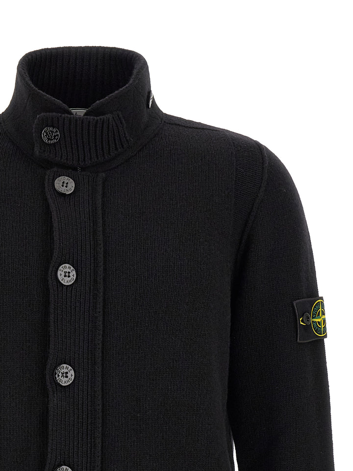 Stone Island 5100047 Sweaters and Cardigans - Black | 741cd139dd0c08b302ef02d373e66ac1d996413e