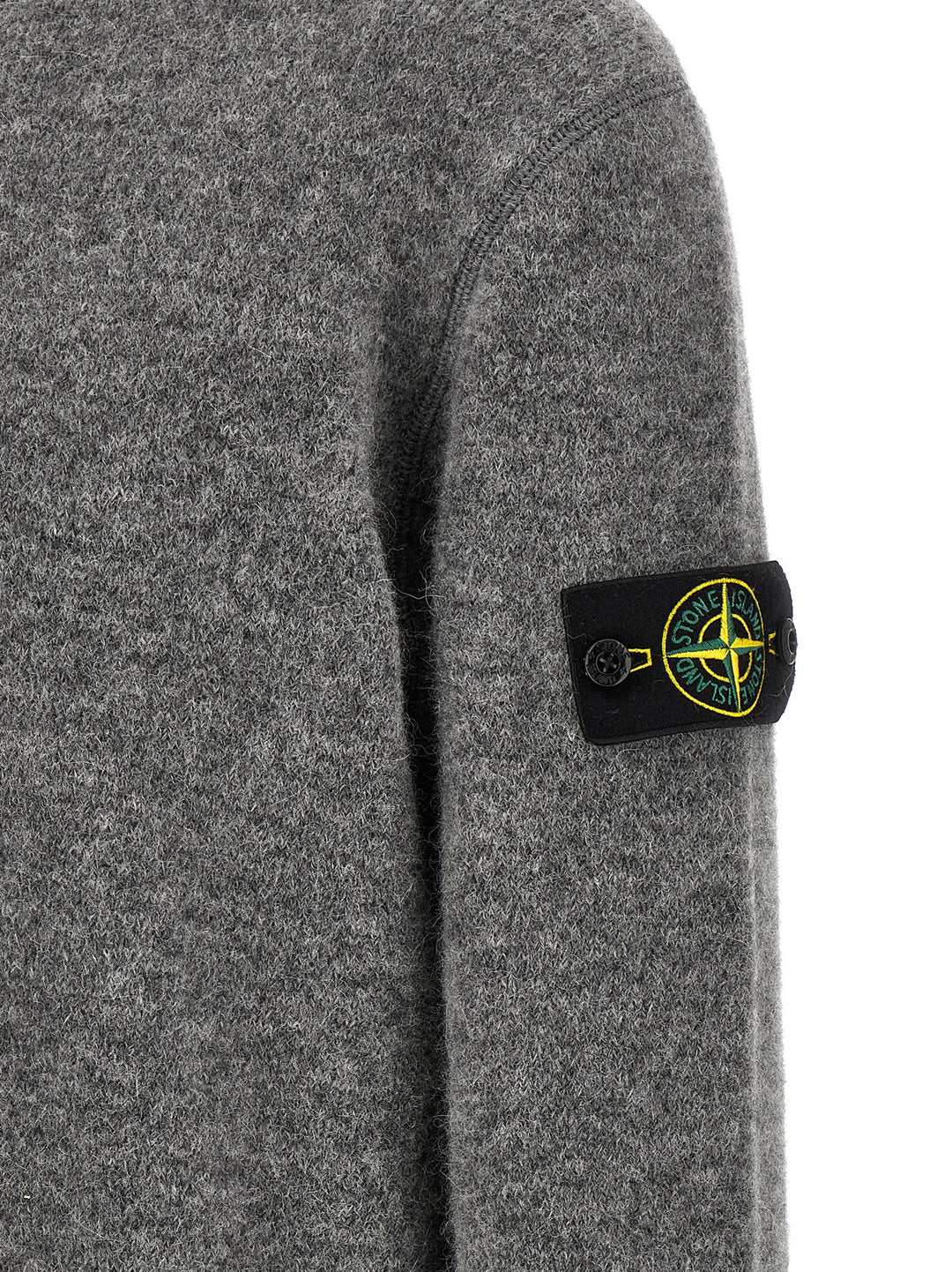 Stone Island 5100050 Sweaters and Cardigans - Gray | 1996681a84ed743bbe73e1620d31f6d90bccbff5