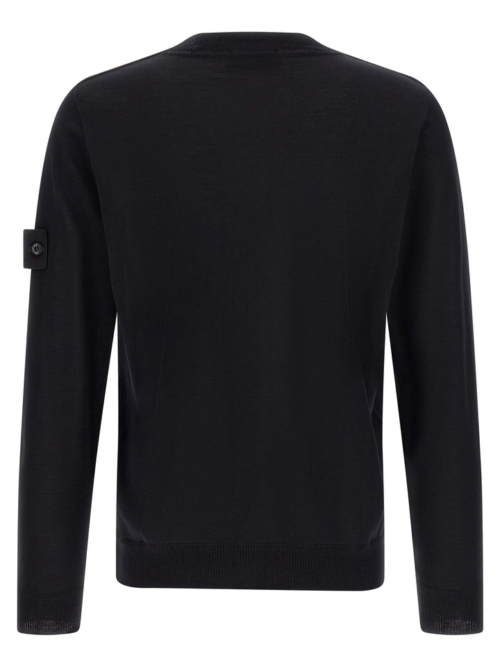 Stone Island Badge Stone Island Ghost Sweaters and Cardigans - Black | dc9122e7bff8c6793a176dc242a78ca0d3a3922b