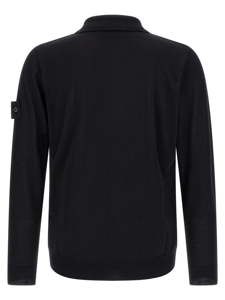 Stone Island 5100076 Sweaters and Cardigans - Black | 1ed0363a5cf18b7aabd7b81574b0cdd9e11c76e7