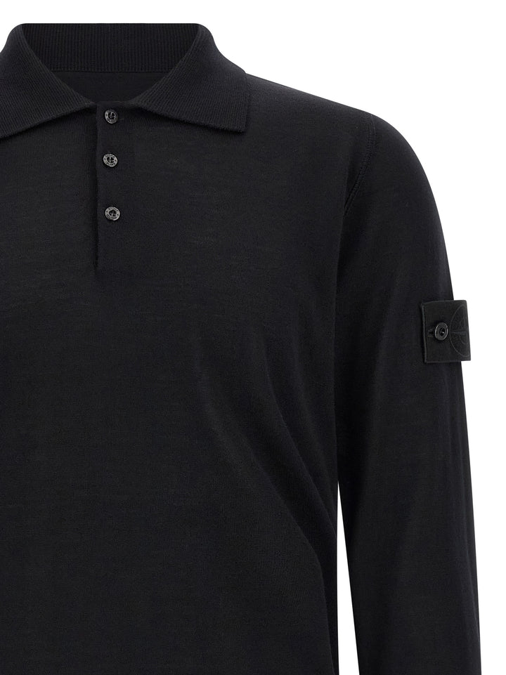 Stone Island 5100076 Sweaters and Cardigans - Black | afbae6013b122f25a212f1553d33f5c5c10ff9a1