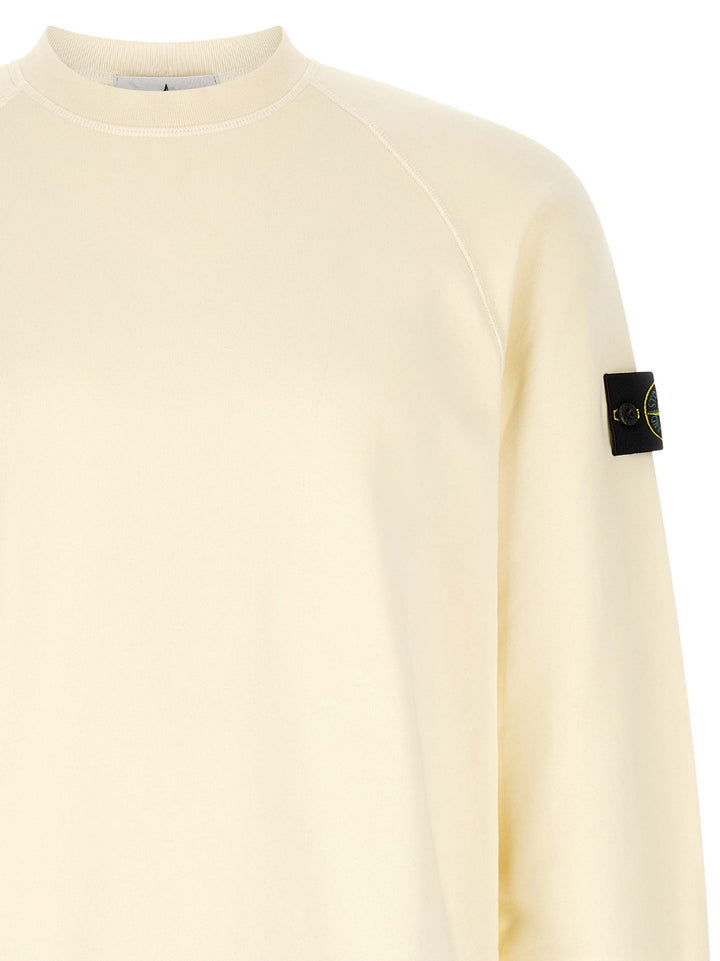 Stone Island 6100060 Sweatshirt - White | 5b71e03eee51c9d34ec3d163cb35d7b8938bdaee