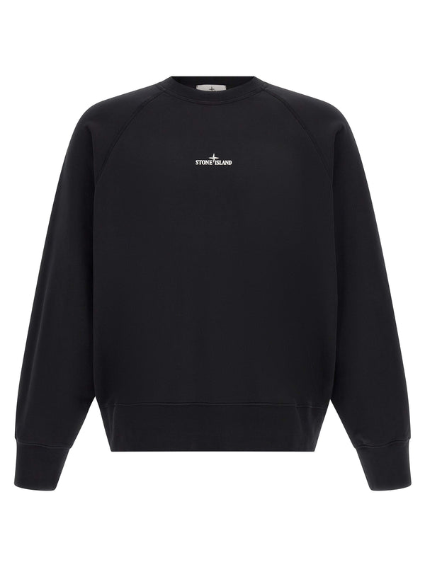Print Sweatshirt Black