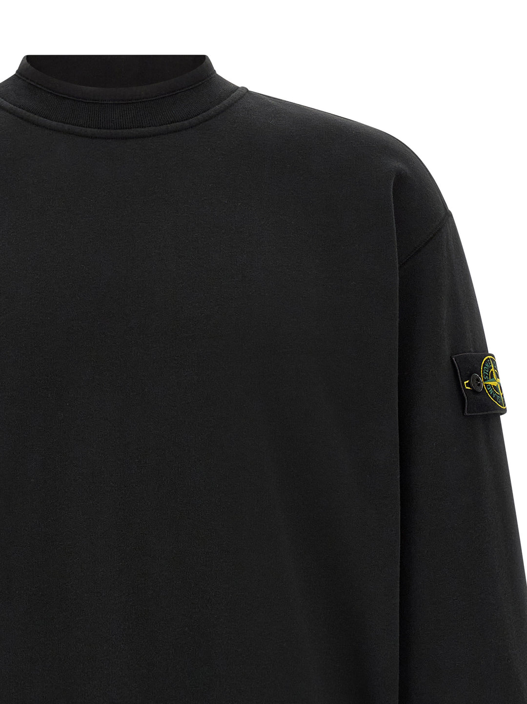 Stone Island Badge Stone Island Sweatshirt - Black | 62fe25edef573a5aa9a954321424a85945475571
