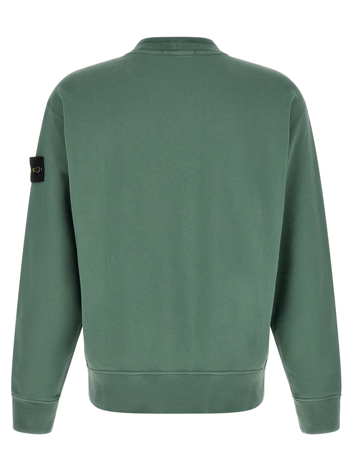 Stone Island Crewneck Sweatshirt - Green | ccd3c49e4fae27eeb2a9ae11c0958e5e6eecca9c