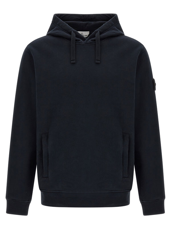 Badge Stone Island Sweatshirt Blue
