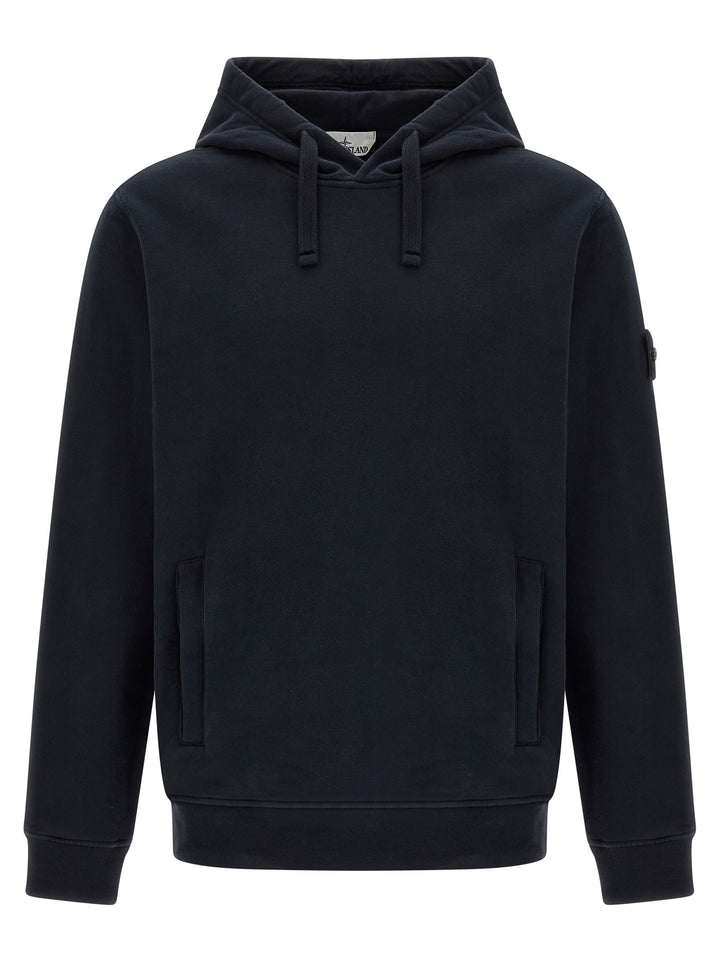 Stone Island Badge Stone Island Sweatshirt - Blue | 96336bf13728fbc3dc34c632140de94e2cbdaf8f