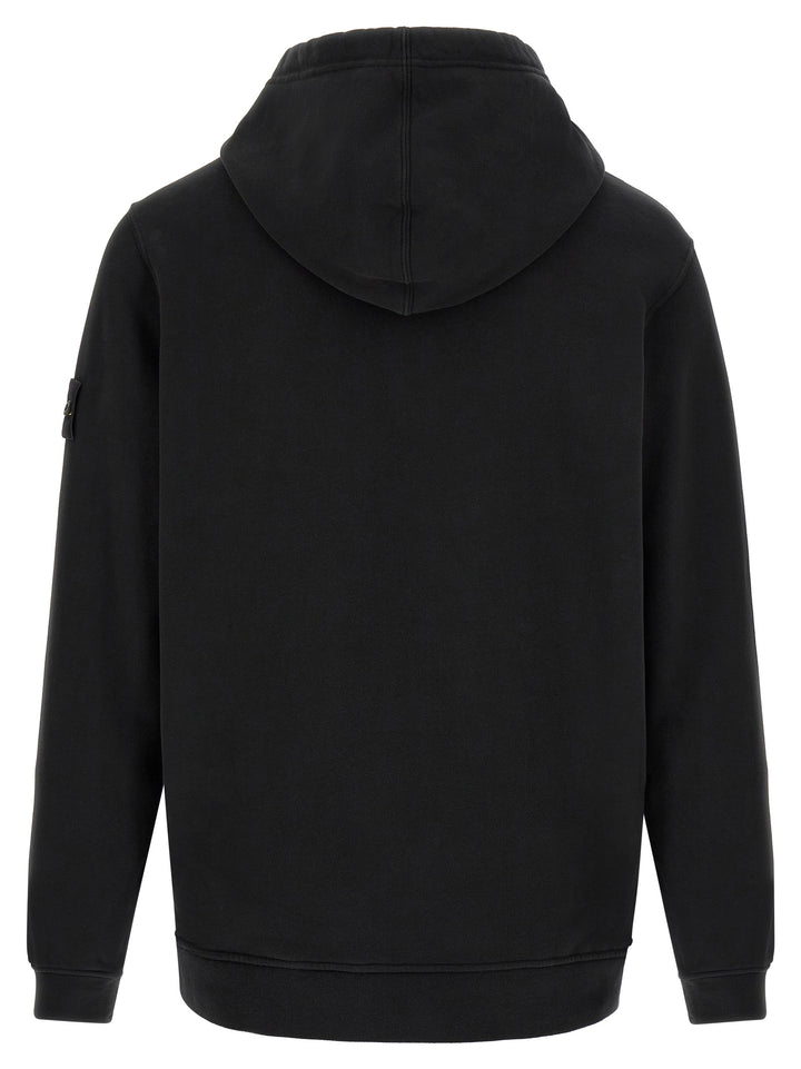 Stone Island Badge Stone Island Sweatshirt - Black | f0514b38329260ddc1ffc48743c125979a748409