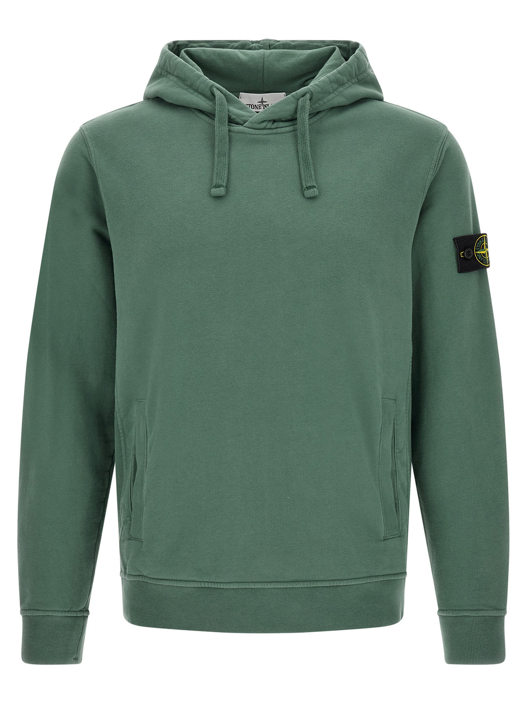 Stone Island Badge Stone Island Sweatshirt - Green | 9fc74354e462e0e90884ae8a15b630f000afb338