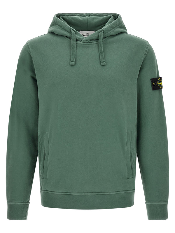 Badge Stone Island Sweatshirt Green