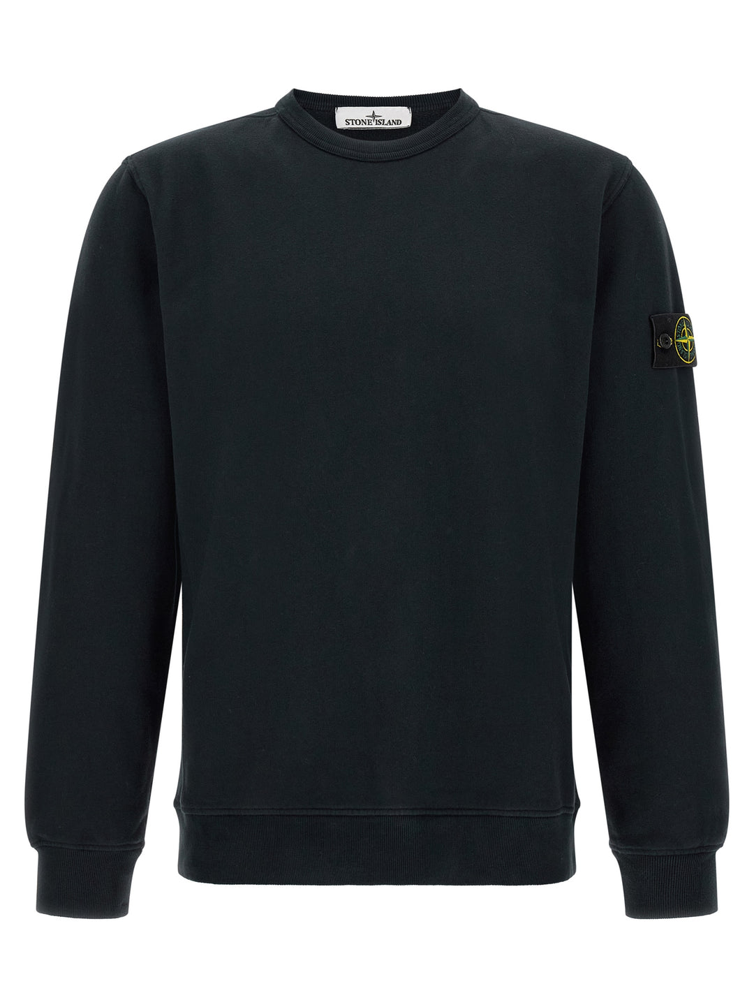 Stone Island Badge Stone Island Sweatshirt - Blue | b87916708b7f75501c39642173dac003d110d343