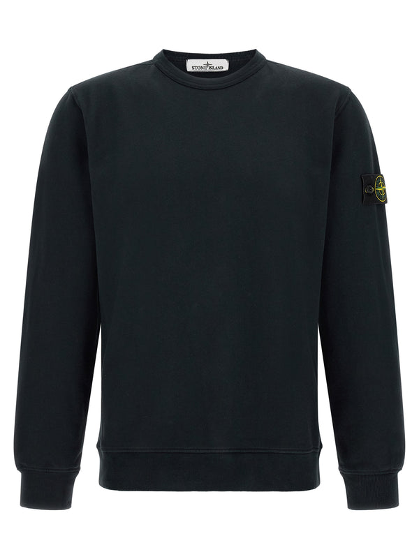 Badge Stone Island Sweatshirt Blue