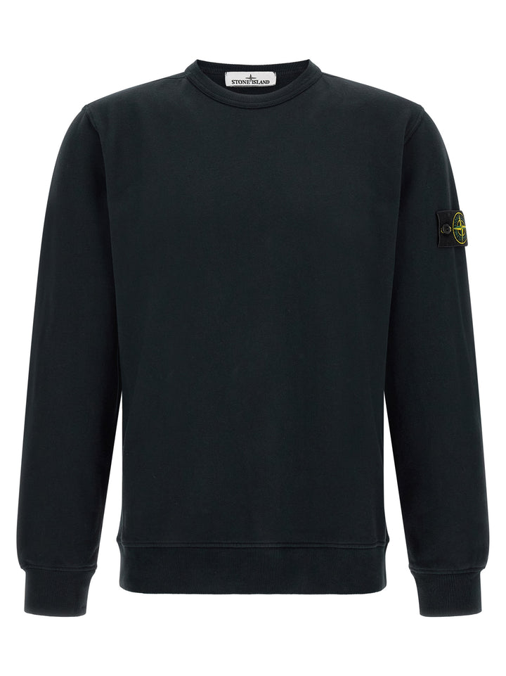 Stone Island Badge Stone Island Sweatshirt - Blue | b87916708b7f75501c39642173dac003d110d343