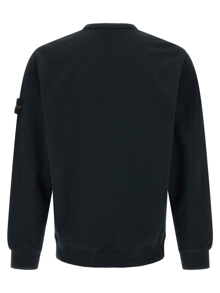 Stone Island Badge Stone Island Sweatshirt - Blue | 96ef6df9dbcf5813981d0a5836f5de0e9eaa6d69