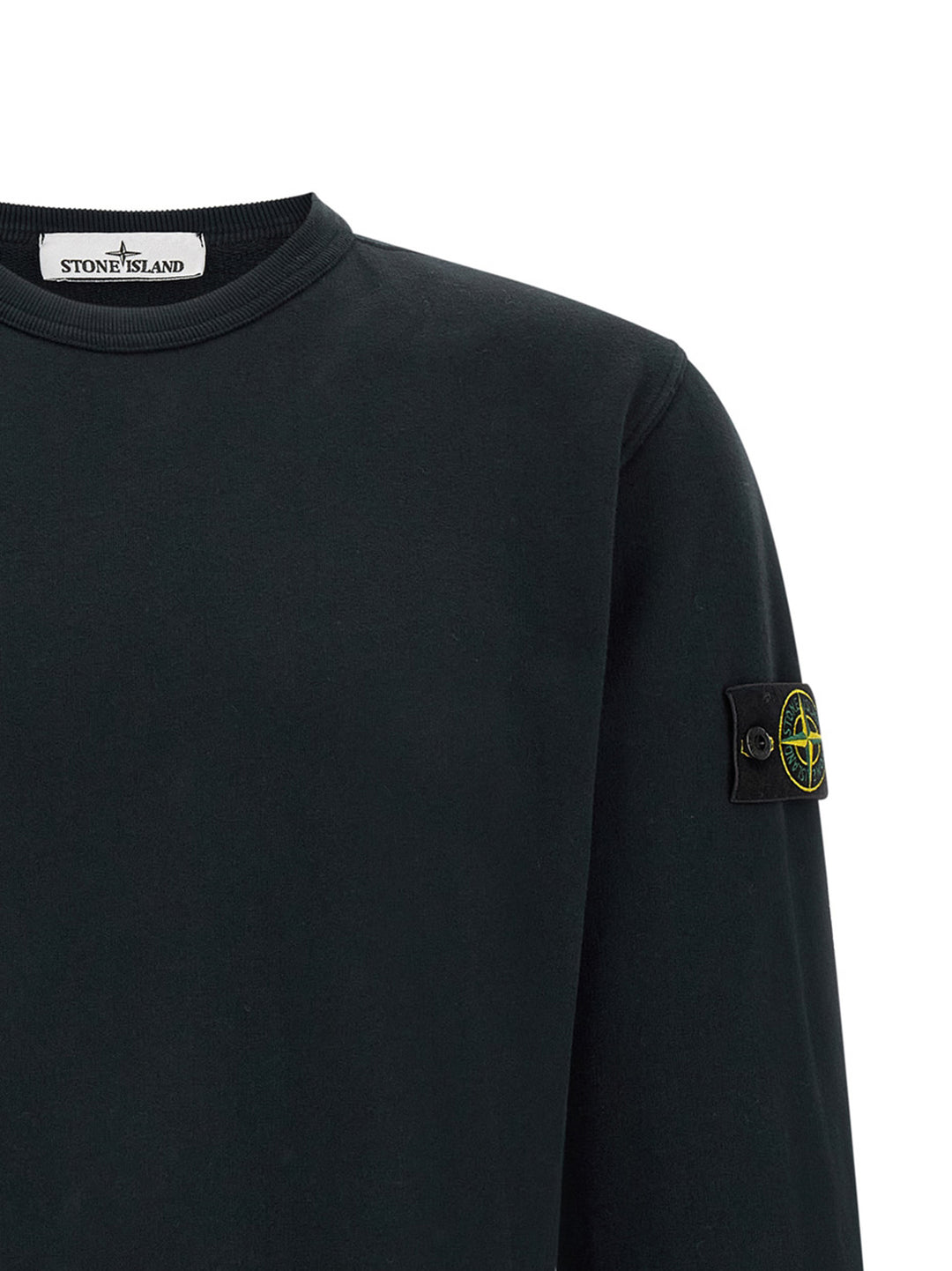 Stone Island Badge Stone Island Sweatshirt - Blue | 5ac3eff96c95fae61a7a76eed3f32af6a8dae26d