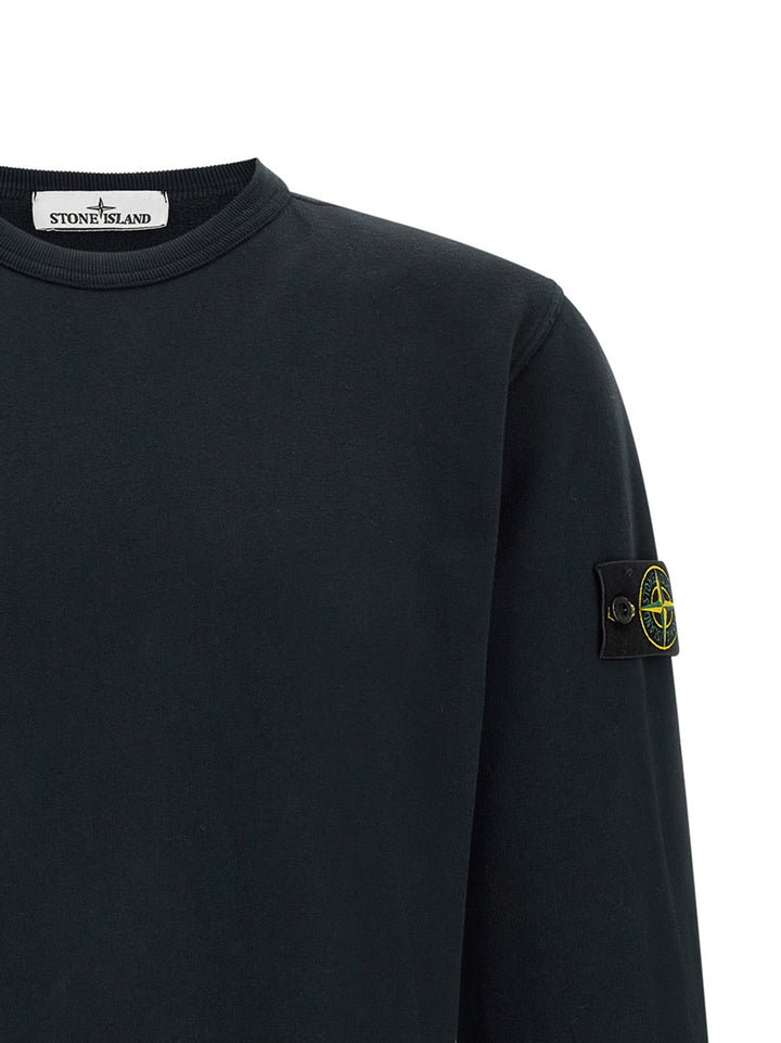 Stone Island Badge Stone Island Sweatshirt - Blue | 5ac3eff96c95fae61a7a76eed3f32af6a8dae26d