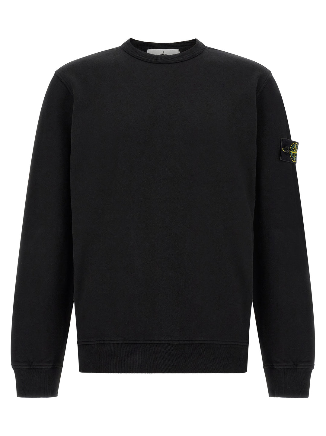 Stone Island Badge Stone Island Sweatshirt - Black | 295d4022ba9ff45929911f29fc863b1e49041af0
