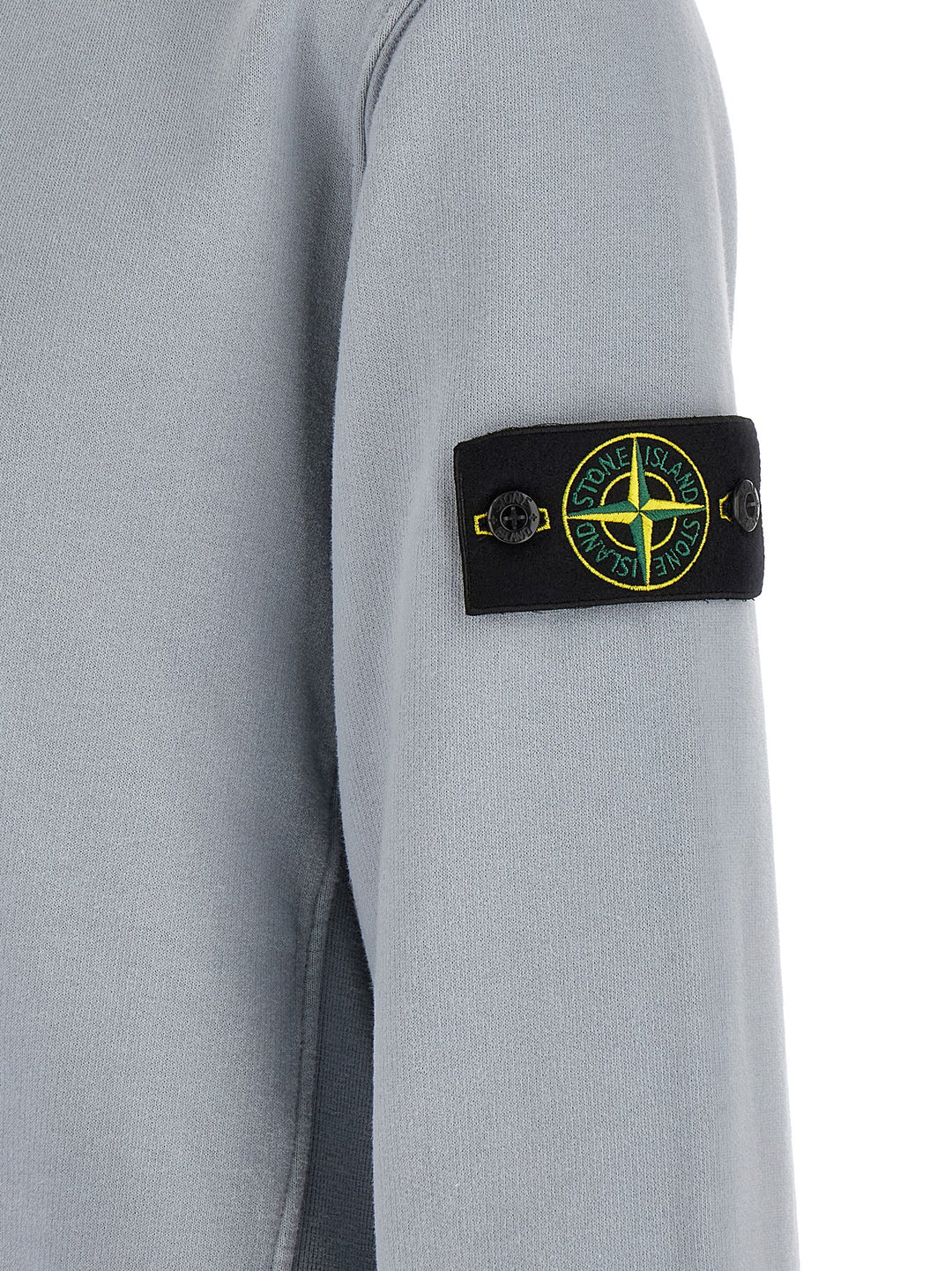 Stone Island Badge Stone Island Sweatshirt - Gray | 596e0f23d073a0a39f8a8ed2bbd778b23e86a56f