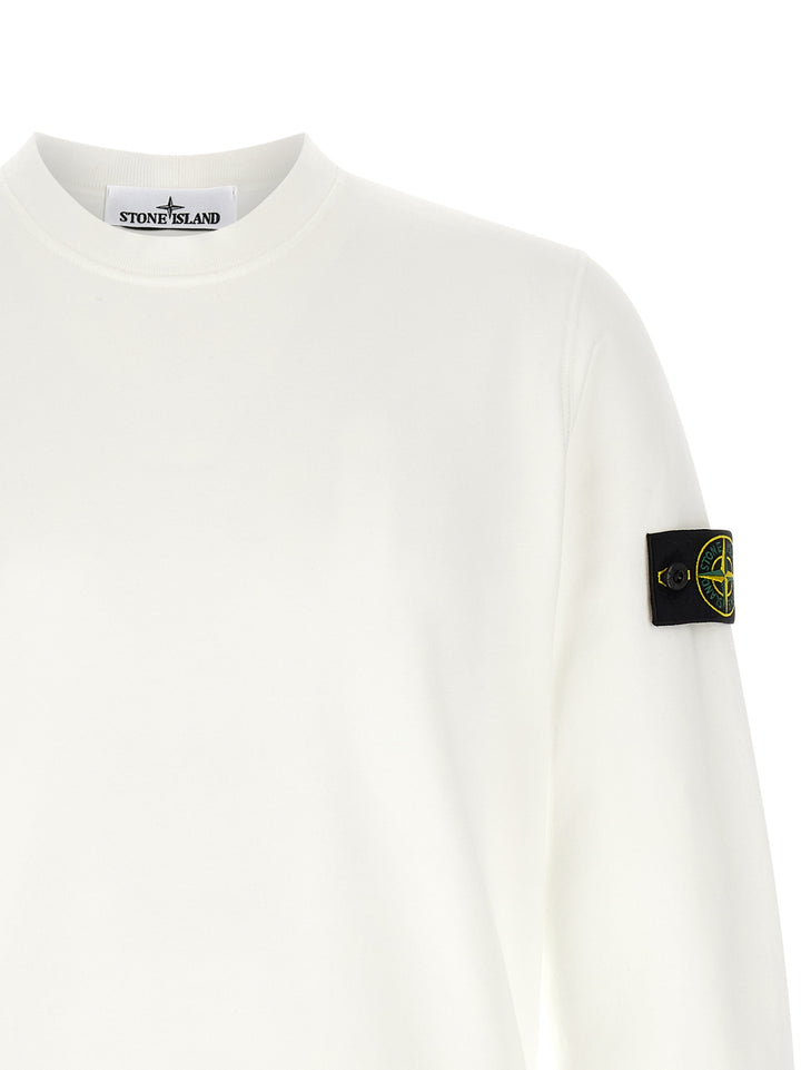 Stone Island 6100060 Sweatshirt - White | 083a382fc88d1d4514c917ce758d3a085948cd40