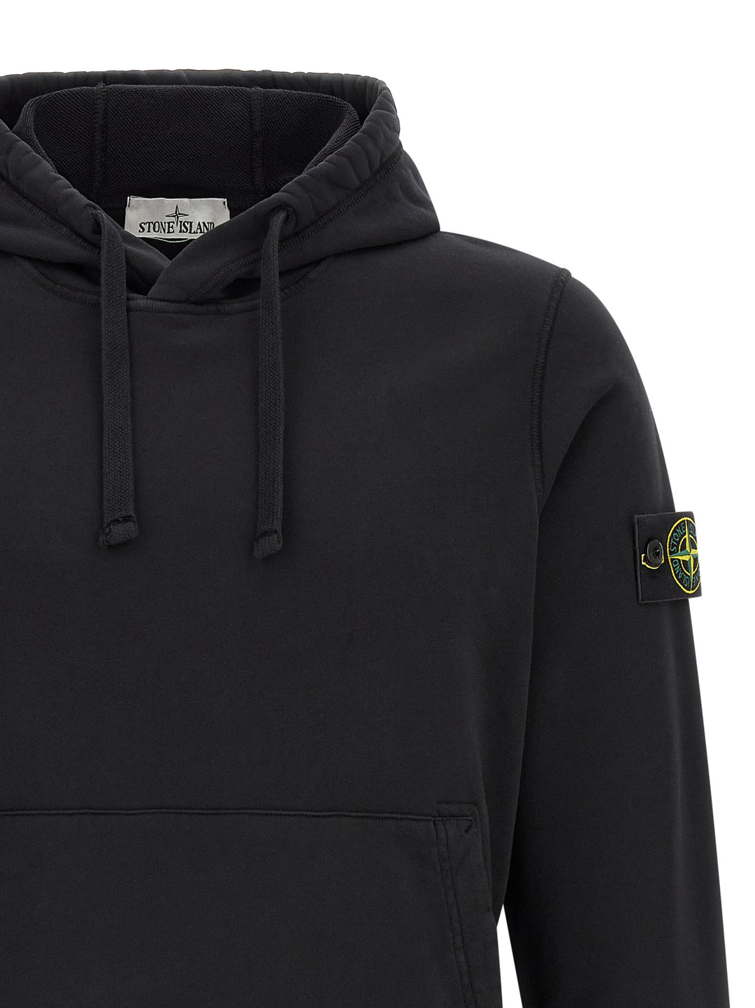 Stone Island 6100062 Sweatshirt - Black | 06b14f7bc61d394b7c19ce00b18df60609c913d6