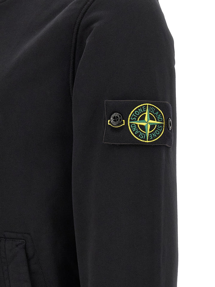 Stone Island 6100062 Sweatshirt - Black | 5855ded43ebcffb2d5260e25327a01dc91ff7388