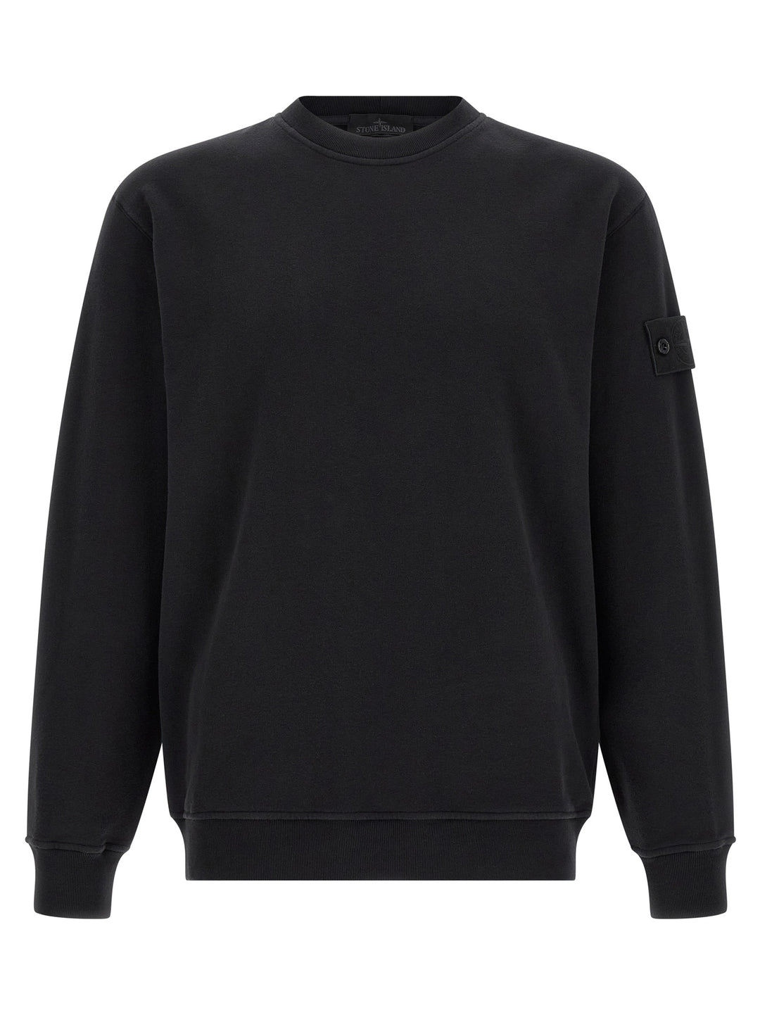 Stone Island Badge Stone Island Ghost Sweatshirt - Black | d052050c9786732603234818fa06713399adf6e4