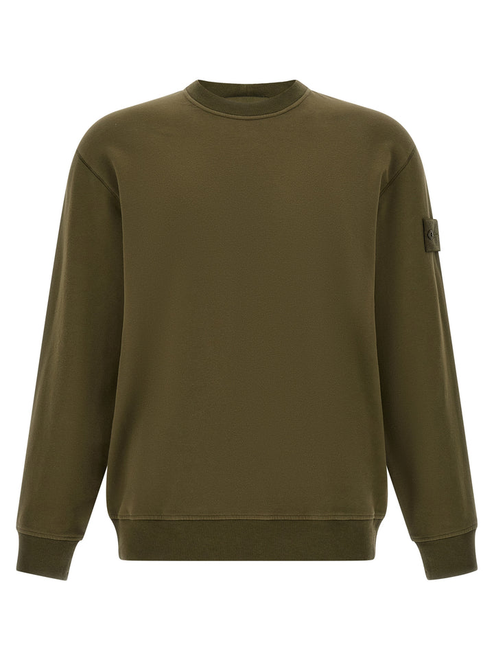 Stone Island Badge Stone Island Ghost Sweatshirt - Green | 2c9ebab07d9ec92b666b3a687788c74d7a3c5af9