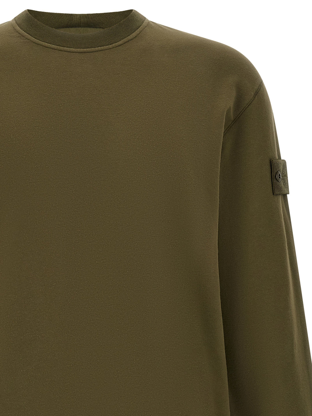 Stone Island Badge Stone Island Ghost Sweatshirt - Green | b6d4147f44d507ee05a0462242d167084aa043b6