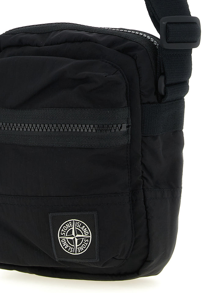 Stone Island 9200015 Crossbody Bags - Black | 040447caba61347d0aac30e589f82f4fde2de248