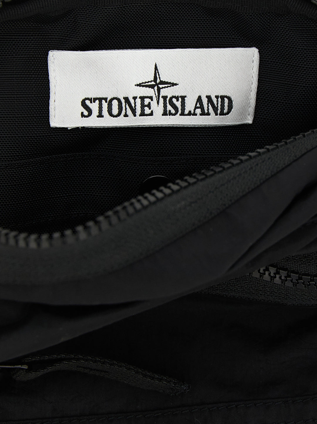 Stone Island 9200015 Crossbody Bags - Black | 662da5cf11d3caa8428dfab2305c29ad5fb91510