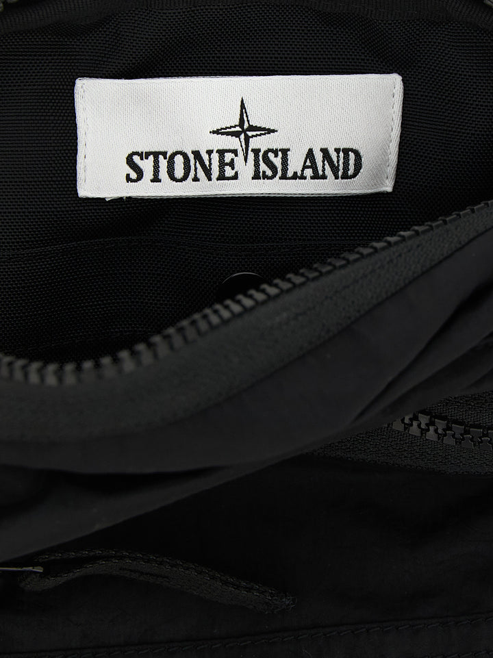 Stone Island 9200015 Crossbody Bags - Black | 662da5cf11d3caa8428dfab2305c29ad5fb91510