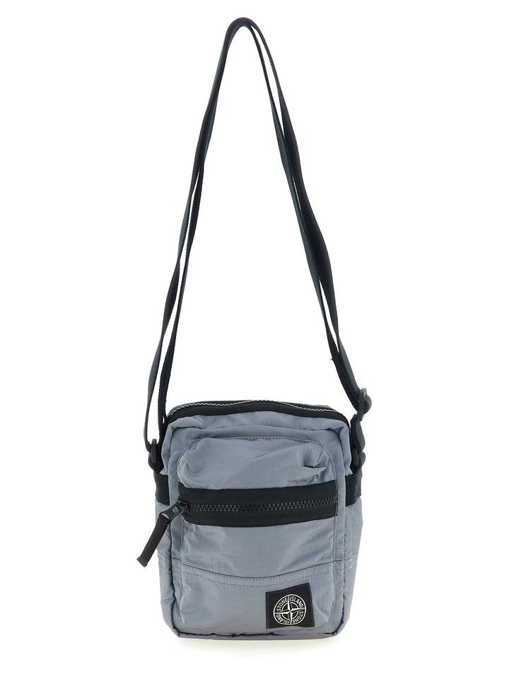 Stone Island 9200015 Crossbody Bags - Gray | ecc96d913041e2ff1ce57220d585704404aabc9c