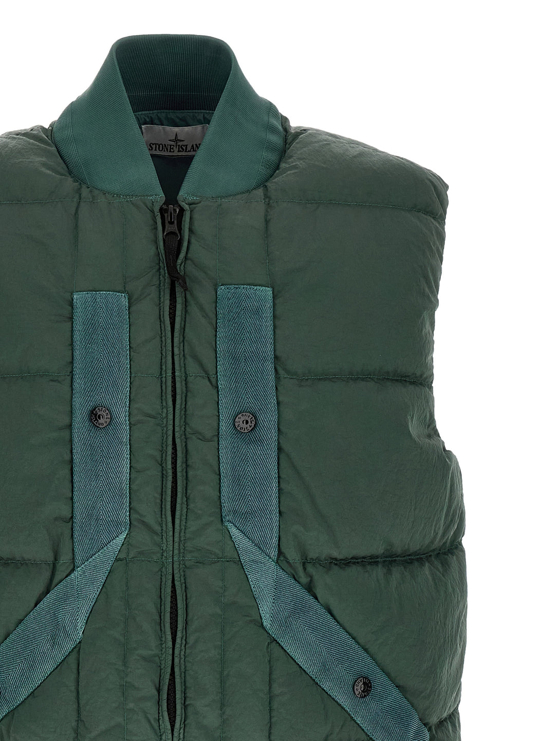 Stone Island G100008 Gilet - Green | efecda2f7c663c529bb8dcb14568b17723d33e91
