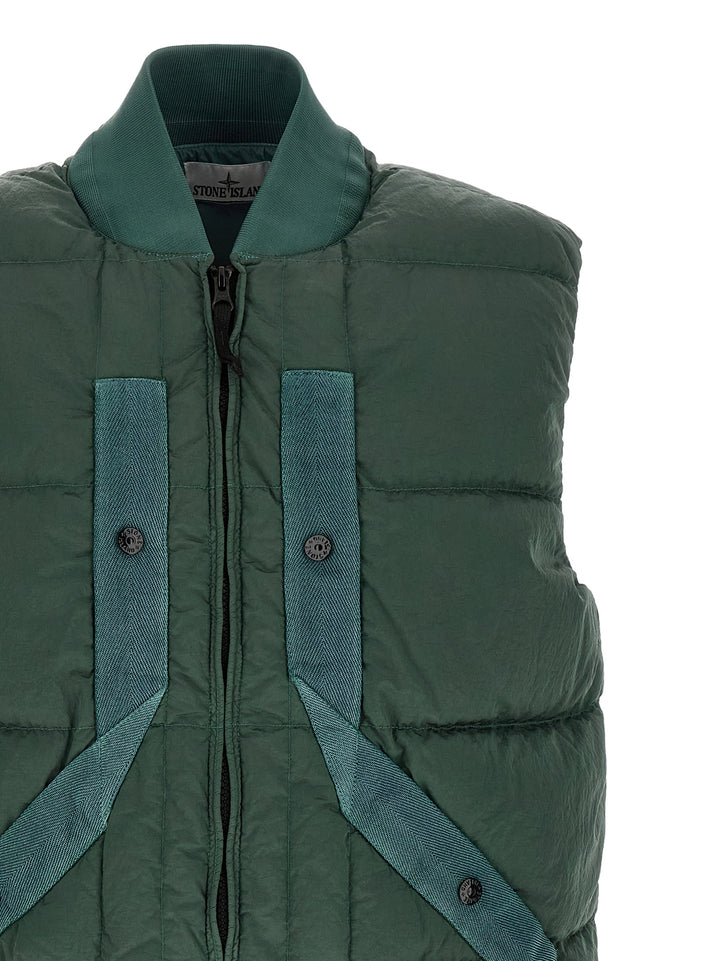 Stone Island G100008 Gilet - Green | efecda2f7c663c529bb8dcb14568b17723d33e91