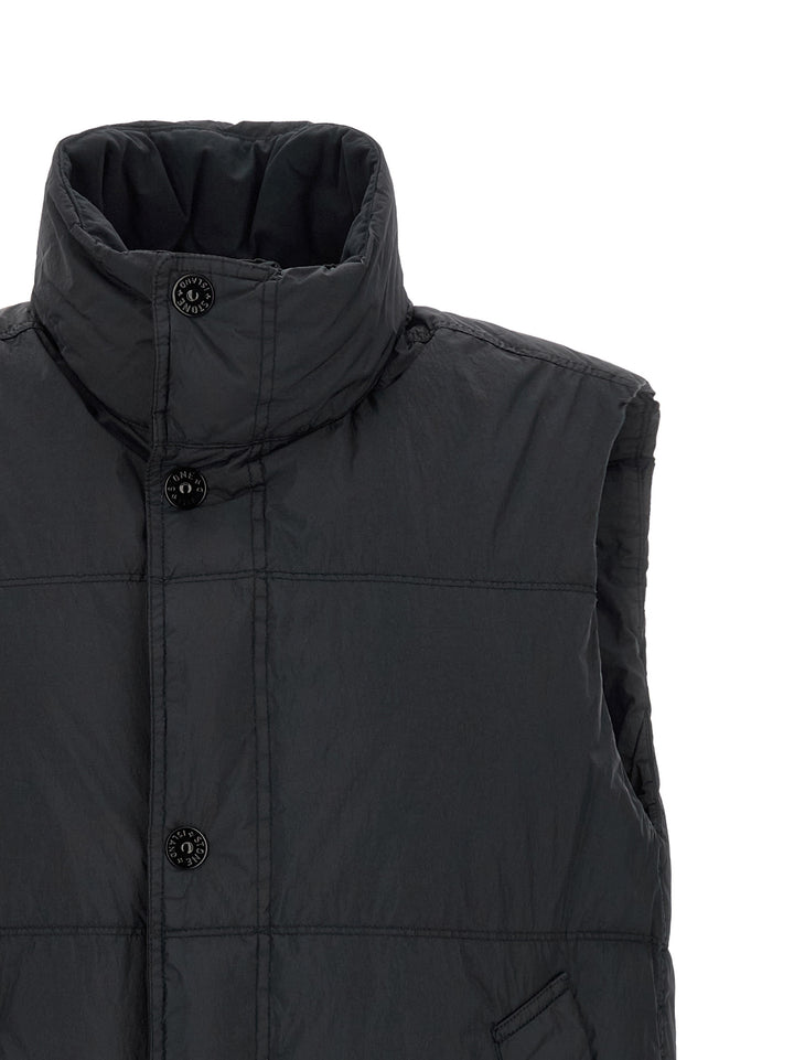 Stone Island G100010 Gilet - Blue | d99cab4f25b19bd0b23312a99ad95e6dcb9b933a