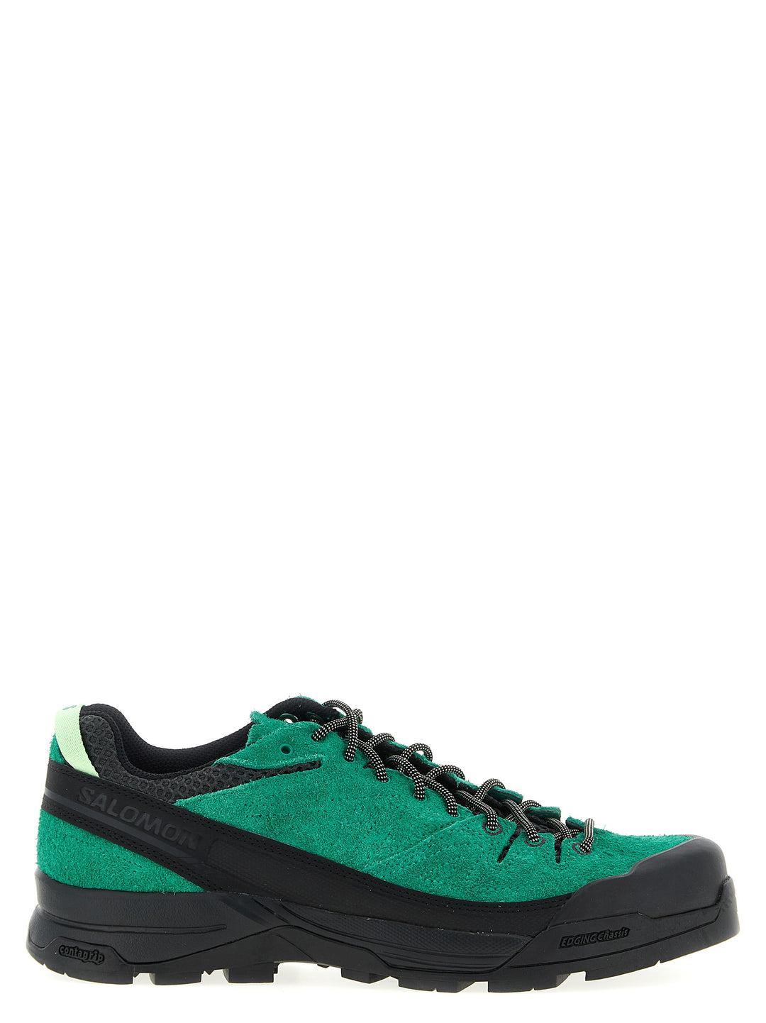 Salomon X-Alp Suede Sneakers - Green | 40f0540d5c5f6cdc7a1cdf6b935e202ca23b7098