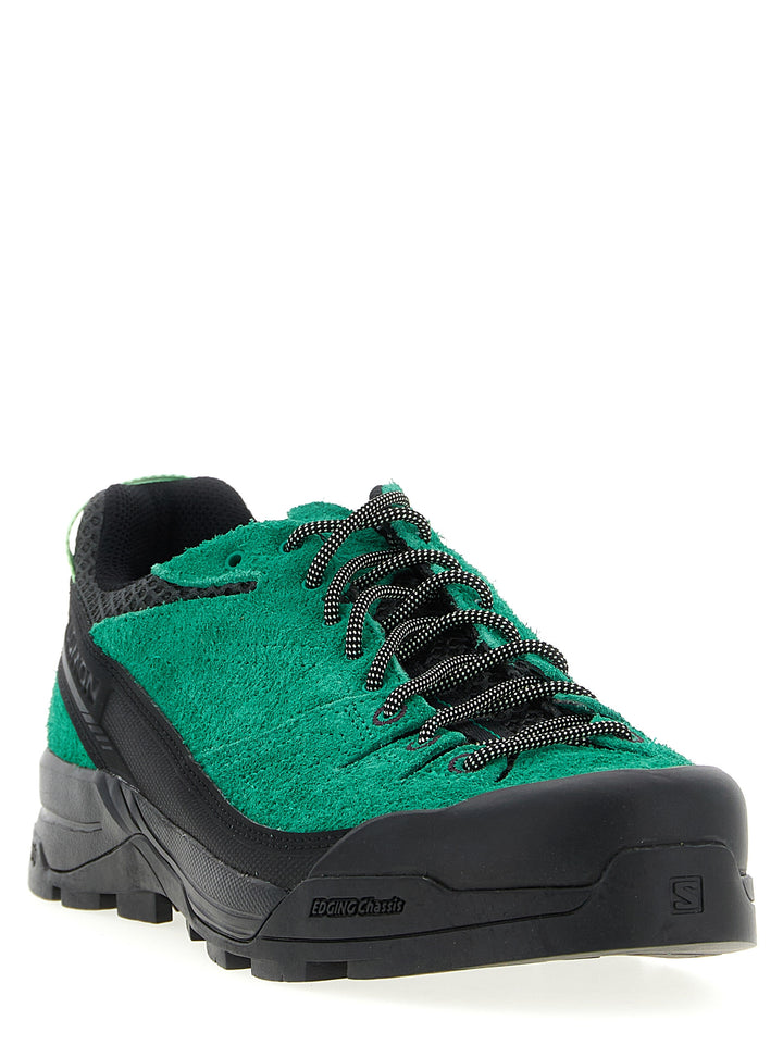 Salomon X-Alp Suede Sneakers - Green | 9d06a54733166f0c9700c885714e86e42ca90274