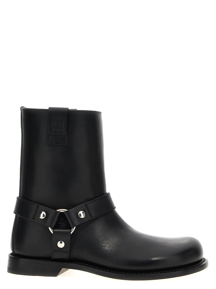 Campo Biker Boots, Ankle Boots Black