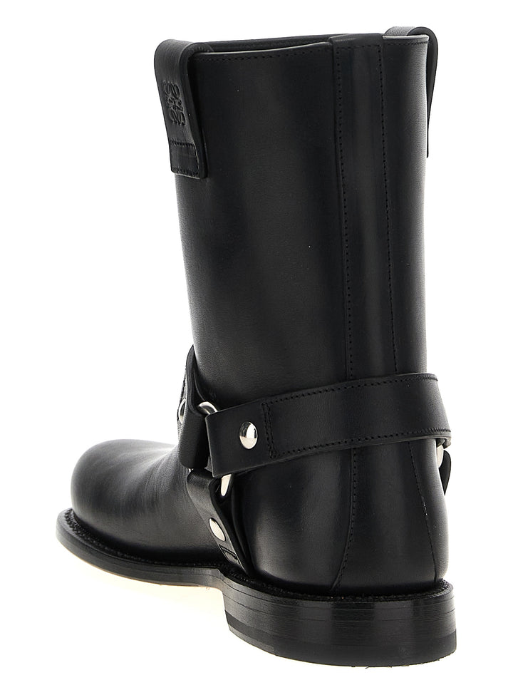 Campo Biker Boots, Ankle Boots Black