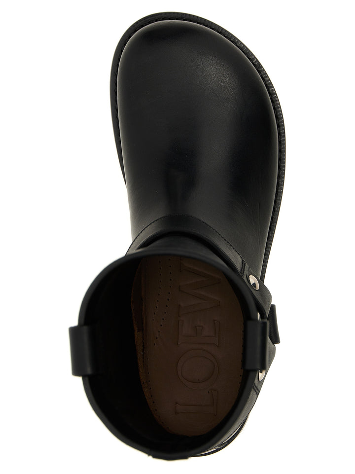 Campo Biker Boots, Ankle Boots Black