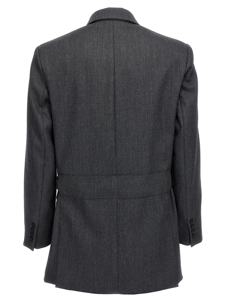 Max Mara Latino BlazerS - Gray | 8592095f0a14c7aeca93efc4a04c1f290040f76f