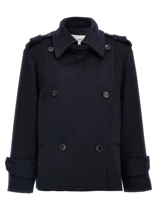 Laveno Coats And Trench Coats Blue