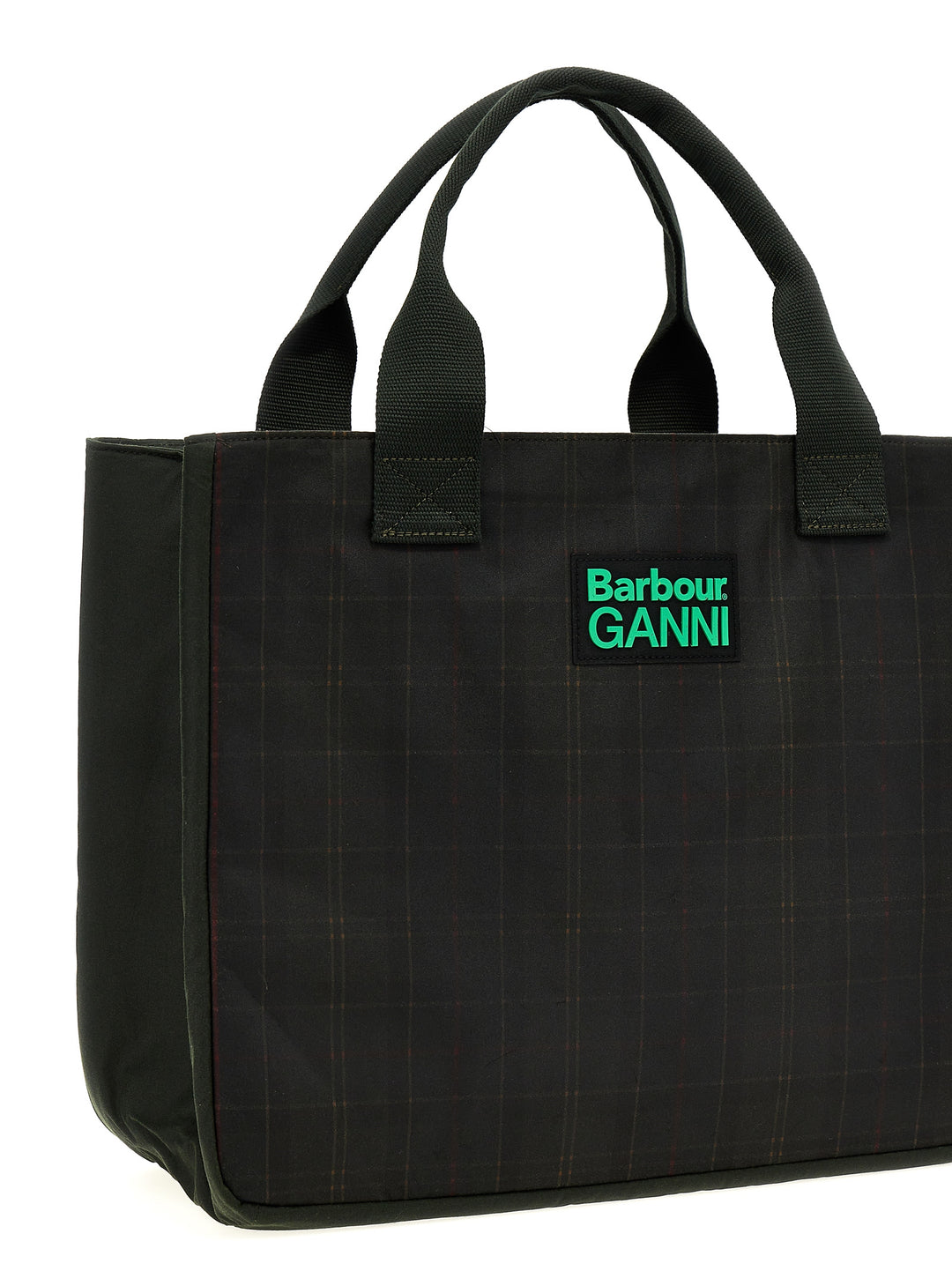 Shopping Barbour X Ganni Tote Bag Green