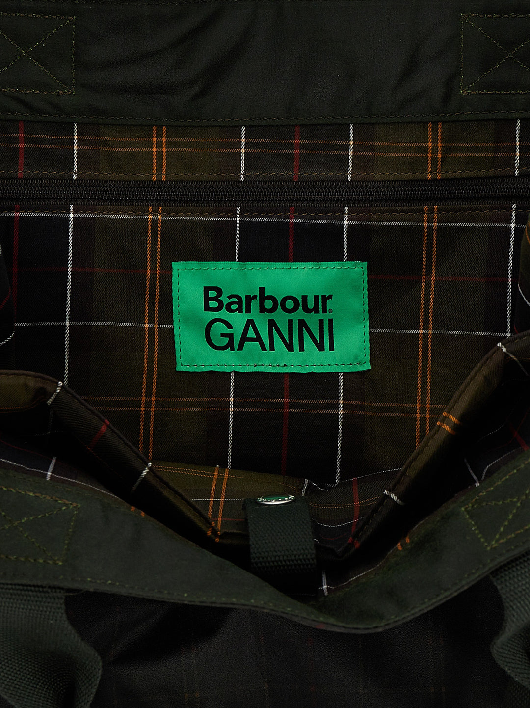 Shopping Barbour X Ganni Tote Bag Green