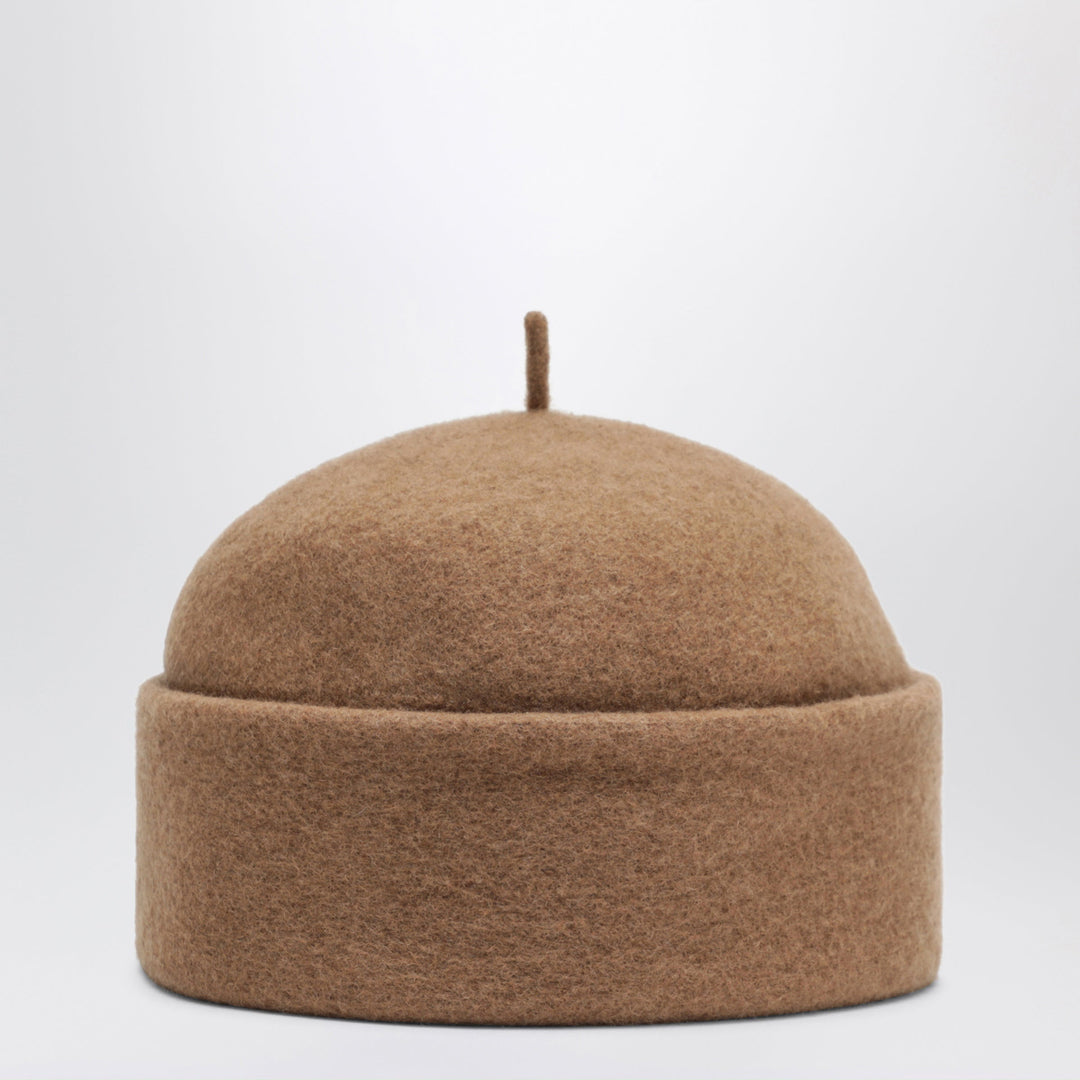 Maison Ola Camel Le Irina Hat In Wool