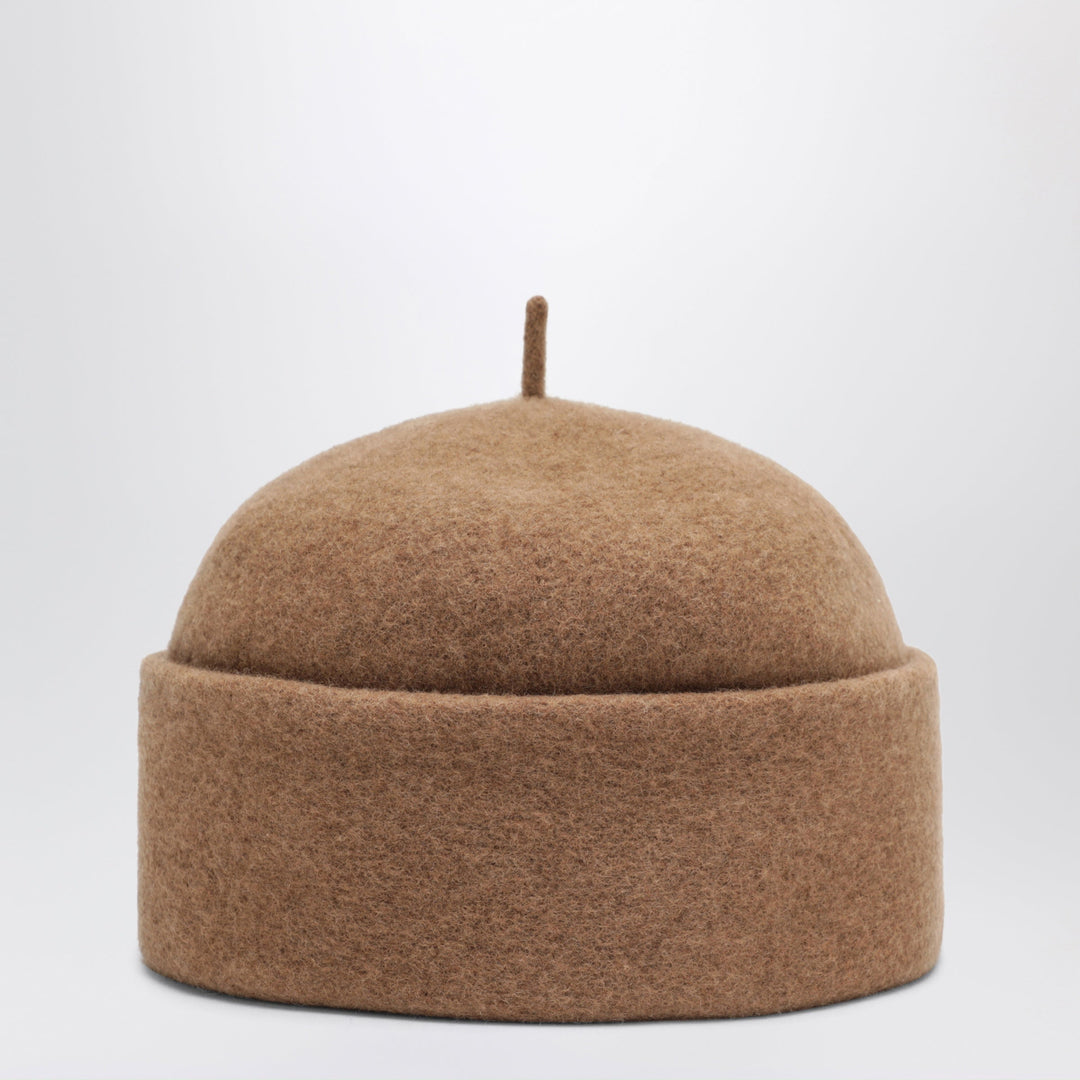 Maison Ola Camel Le Irina Hat In Wool